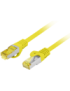 Lanberg PCF6A-10CU-0300-Y cable de red Amarillo 3 m Cat6a S/FTP (S-STP) Alrededor