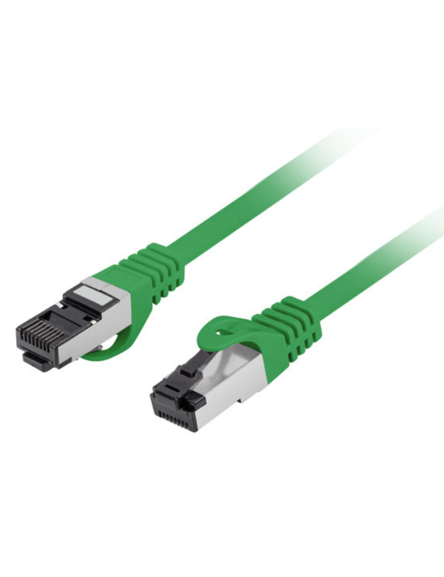 Lanberg PCF8-10CU-0050-G cable de red Verde 0,5 m Cat8.1 S/FTP (S-STP)