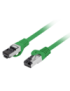 Lanberg PCF8-10CU-0050-G cable de red Verde 0,5 m Cat8.1 S/FTP (S-STP)