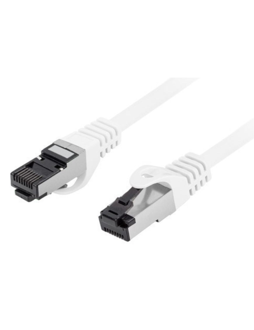 Lanberg PCF8-10CU-0050-W cable de red Blanco 0,5 m Cat8.1 S/FTP (S-STP)