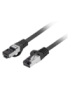 Lanberg PCF8-10CU-0300-BK cable de red Negro 3 m Cat8.1 S/FTP (S-STP)