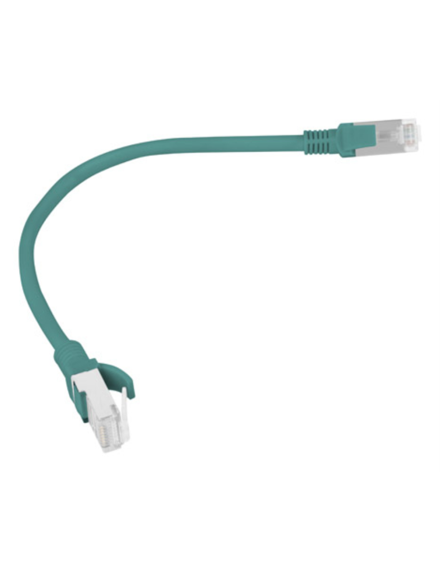 Lanberg PCU6-10CC-0025-G cable de red Verde 0,25 m Cat6 U/UTP (UTP)