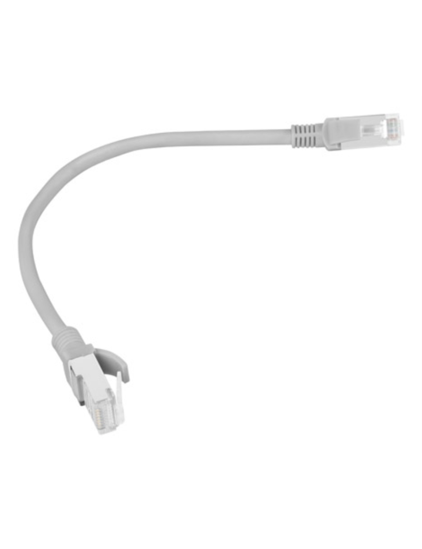 Lanberg PCU6-10CC-0025-S cable de red Gris 0,25 m Cat6 U/UTP (UTP)