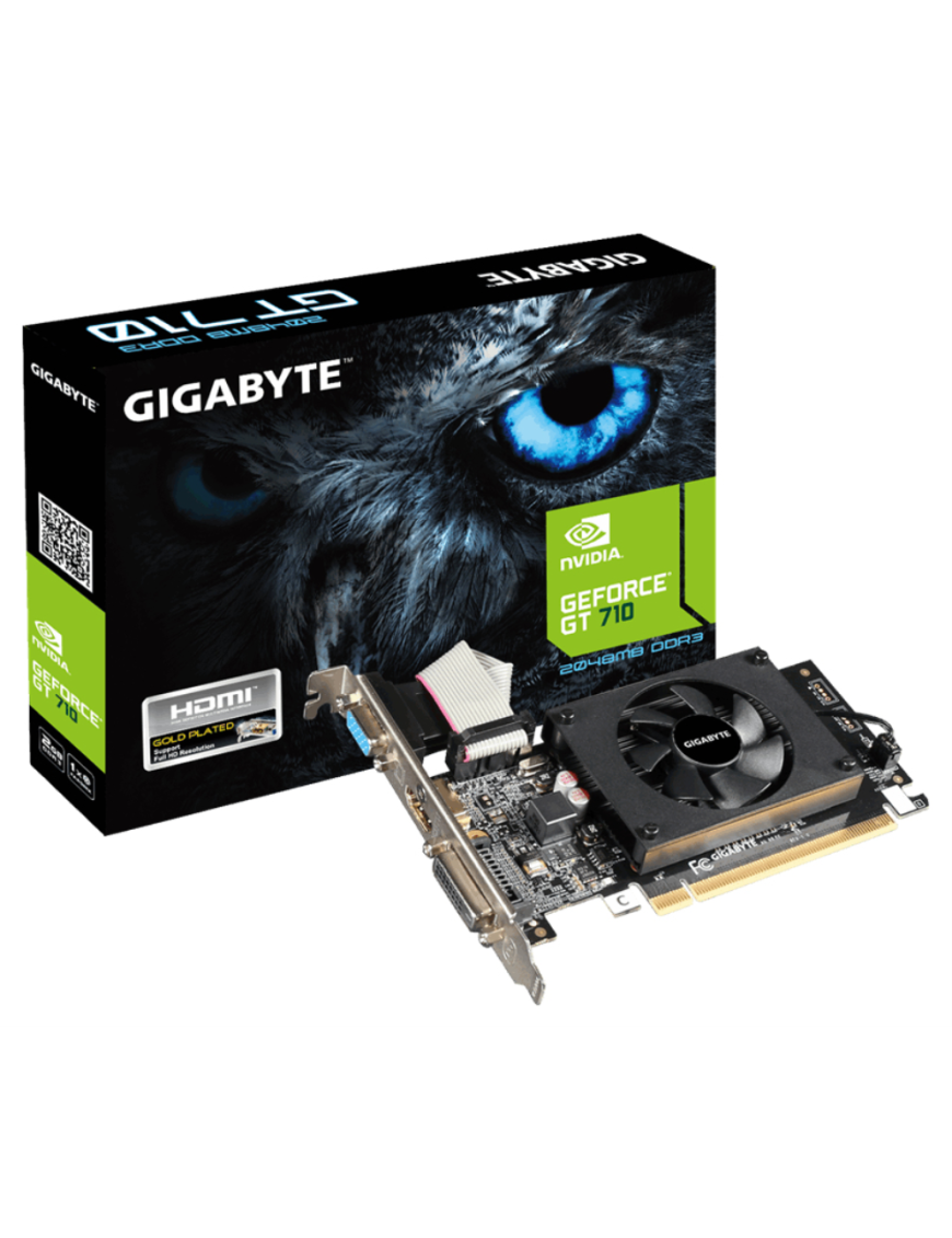 GIGABYTE GV-N710D3-2GL NVIDIA GeForce GT 710 2 GB GDDR3