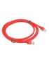Lanberg PCU6-10CC-0200-R cable de red Rojo 2 m Cat6 U/UTP (UTP)