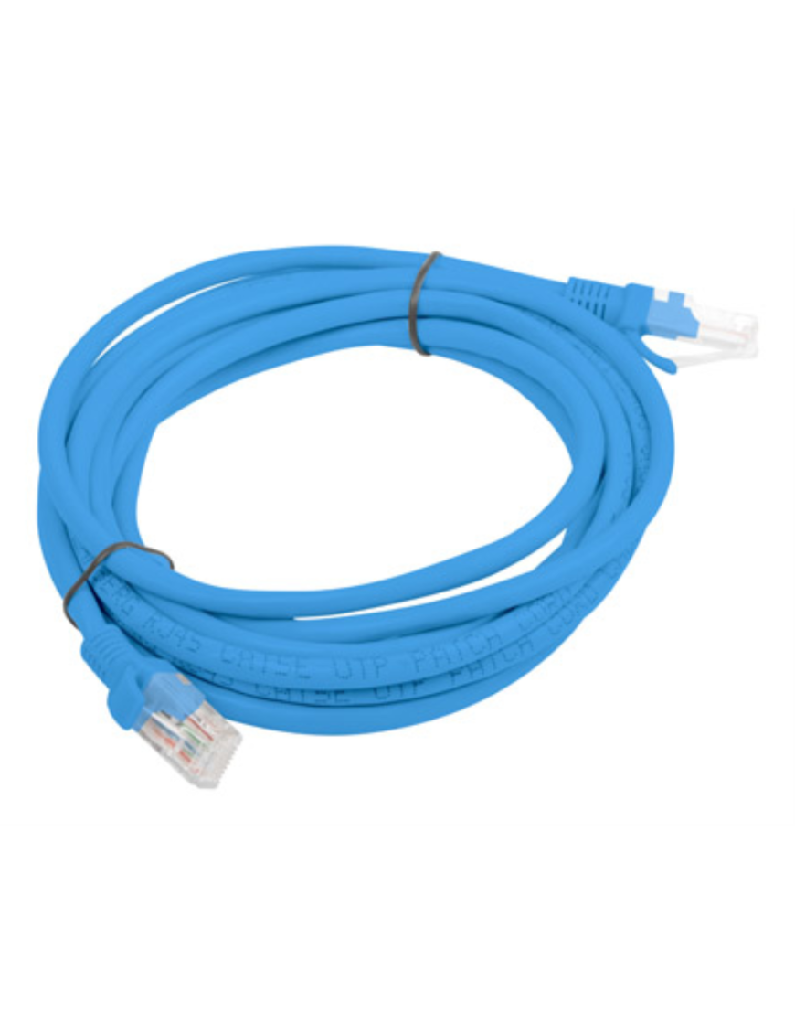 Lanberg PCU6-10CC-0300-B cable de red Azul 3 m Cat6 U/UTP (UTP)