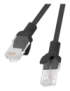 Lanberg PCU6-10CC-0300-BK cable de red Negro 3 m Cat6 U/UTP (UTP)