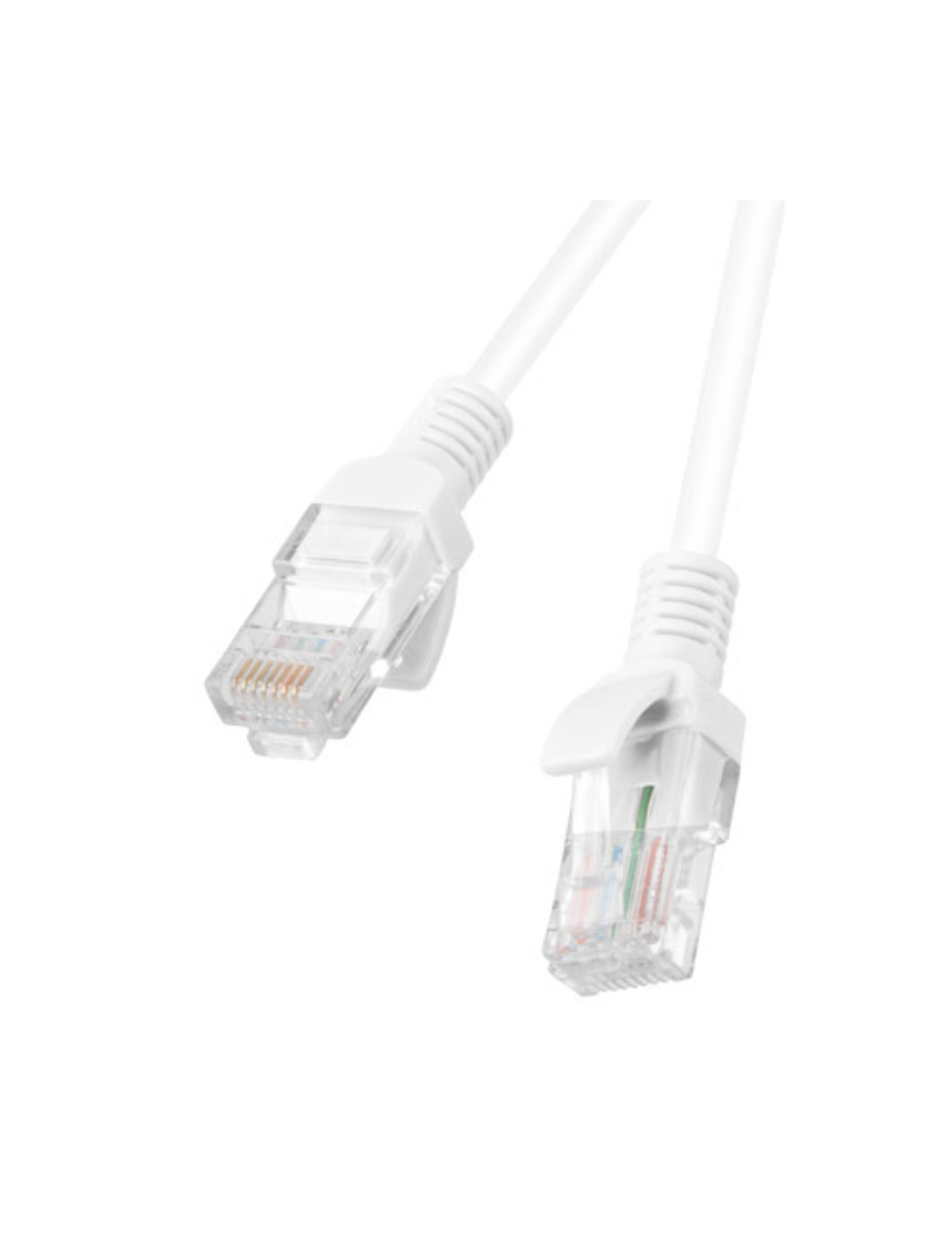 Lanberg PCU6-10CC-0300-W cable de red Blanco 3 m Cat6 U/UTP (UTP)