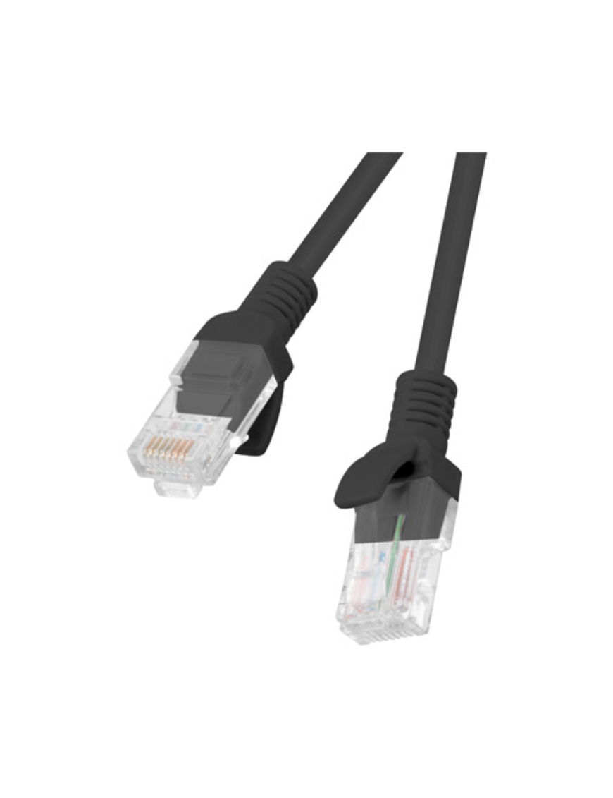 Lanberg PCU6-10CC-1500-BK cable de red Negro 15 m Cat6 U/UTP (UTP)