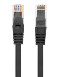 Lanberg PCU6-10CU-0300-BK cable de red Negro 3 m Cat6 U/UTP (UTP)