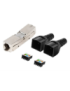 Lanberg PL2S6-6000TL conector RJ-45 Negro