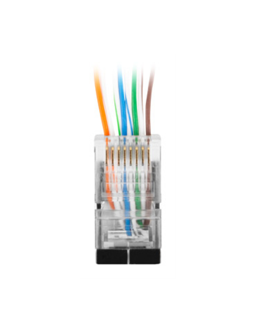 Lanberg PLS-6020EZ conector RJ45 Transparente