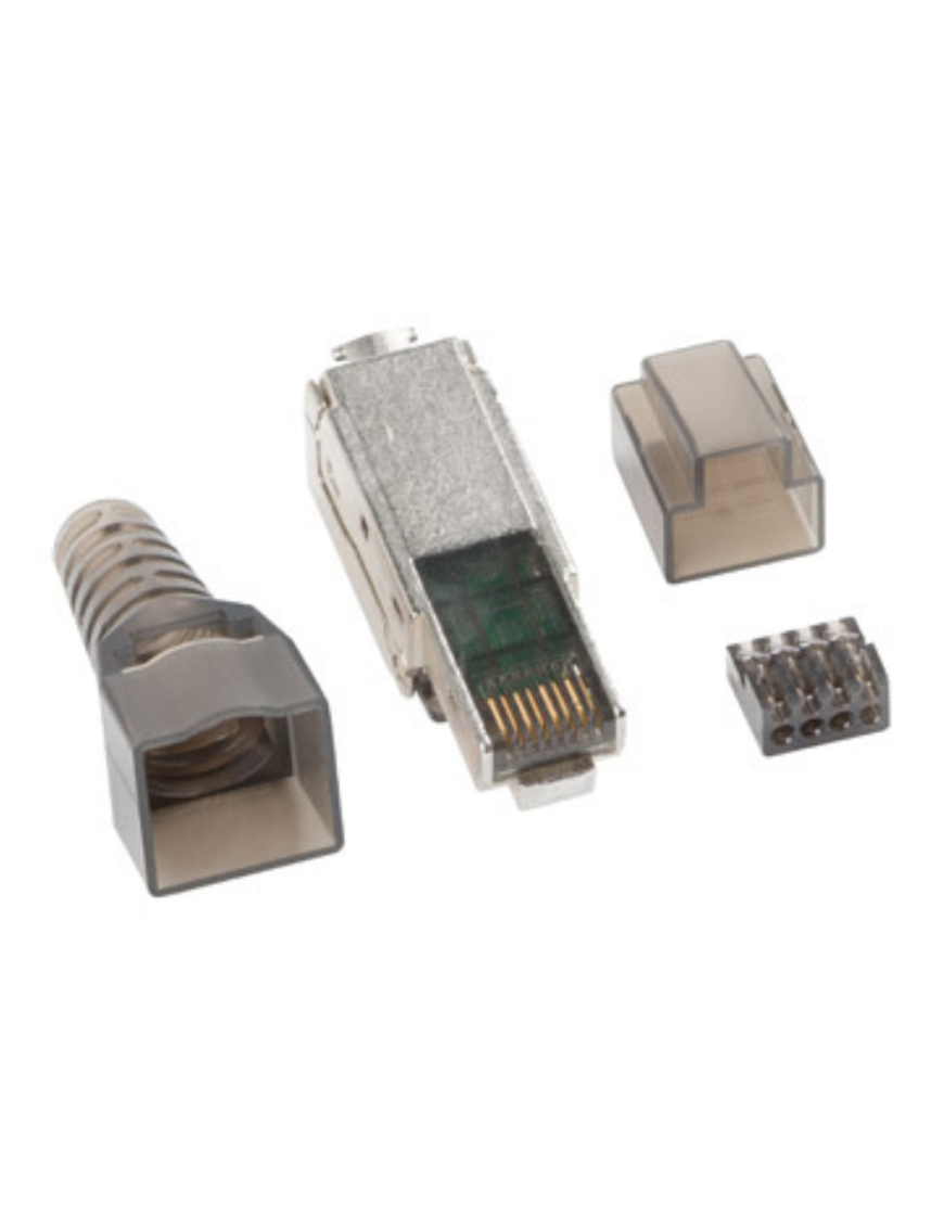 Lanberg PLSA-6000TL conector RJ-45 Plata