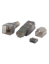 Lanberg PLUA-6000TL conector RJ-45 Transparente