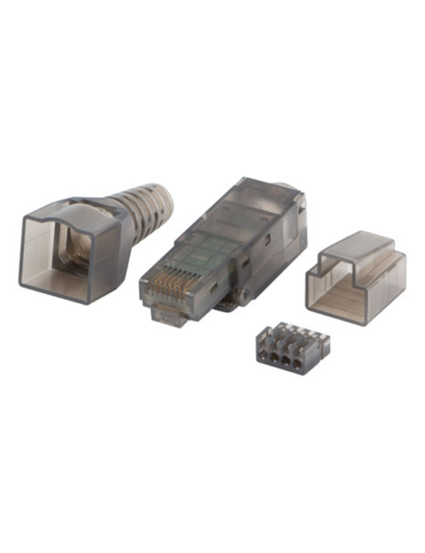 Lanberg PLUA-6000TL conector RJ-45 Transparente