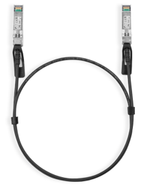 TP-Link TL-SM5220-1M Cable de fibra óptica e InfiniBand SFP+ DAC Negro