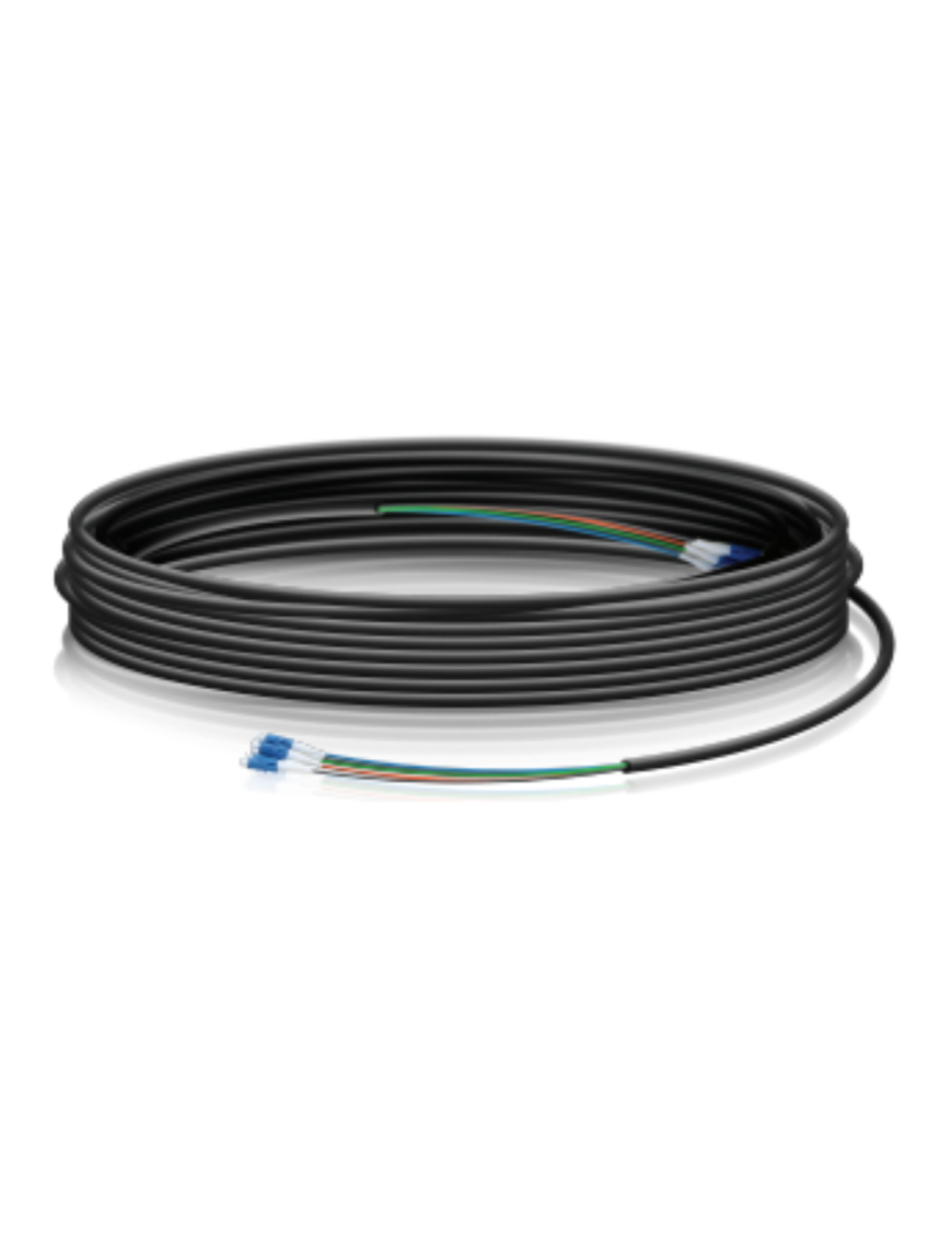 Ubiquiti FC-SM-100 cable de fibra optica 30,48 m LC Negro