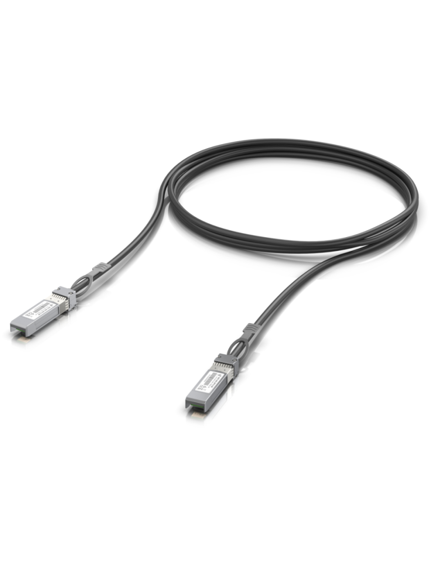 Ubiquiti UACC-DAC-SFP10-3M Cable de fibra óptica e InfiniBand SFP+ Negro