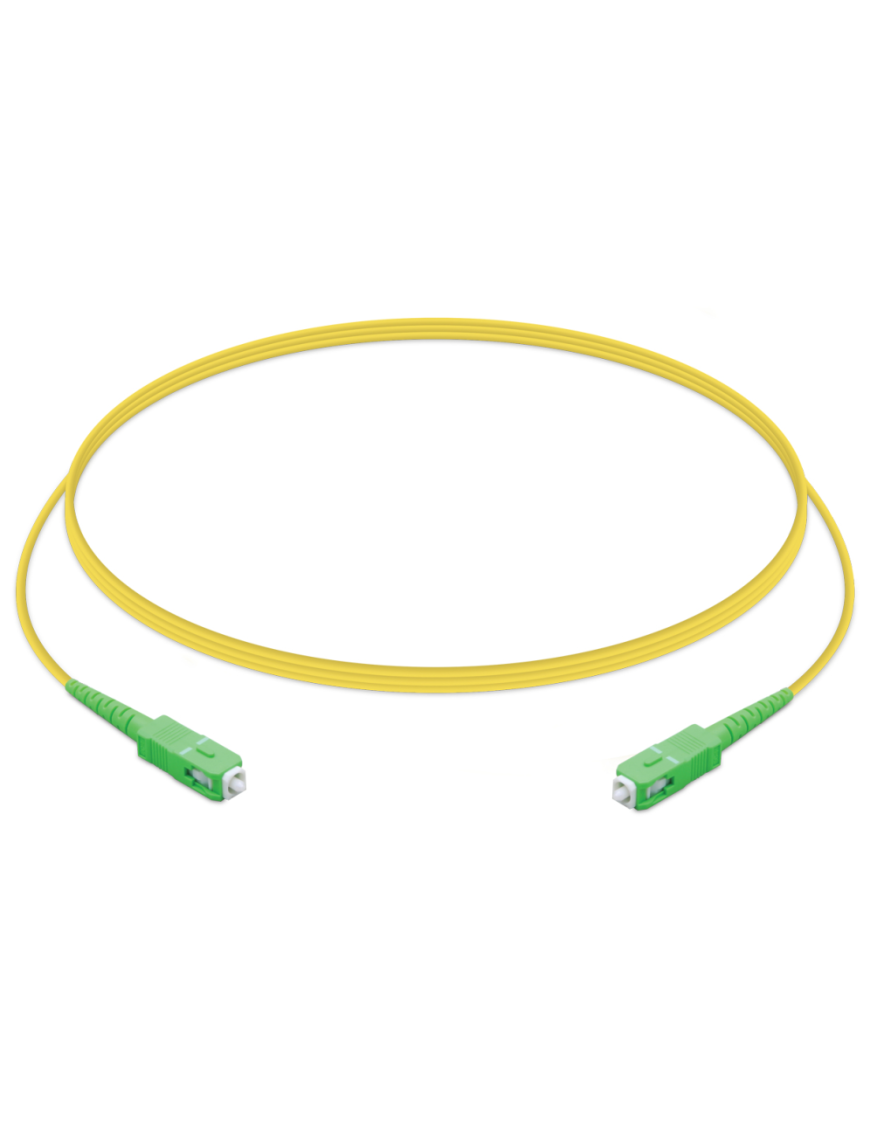 Ubiquiti UISP UACC-OFC-SM-PATCH-APC-APC Cable de fibra óptica e InfiniBand 1,5 m SC SC/APC Amarillo