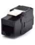 WP WPC-KEY-6AUP-TL/BL conector RJ45 Negro, Blanco