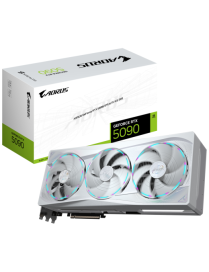 GIGABYTE AORUS GeForce RTX 5090 STEALTH ICE 32G Tarjeta Gráfica