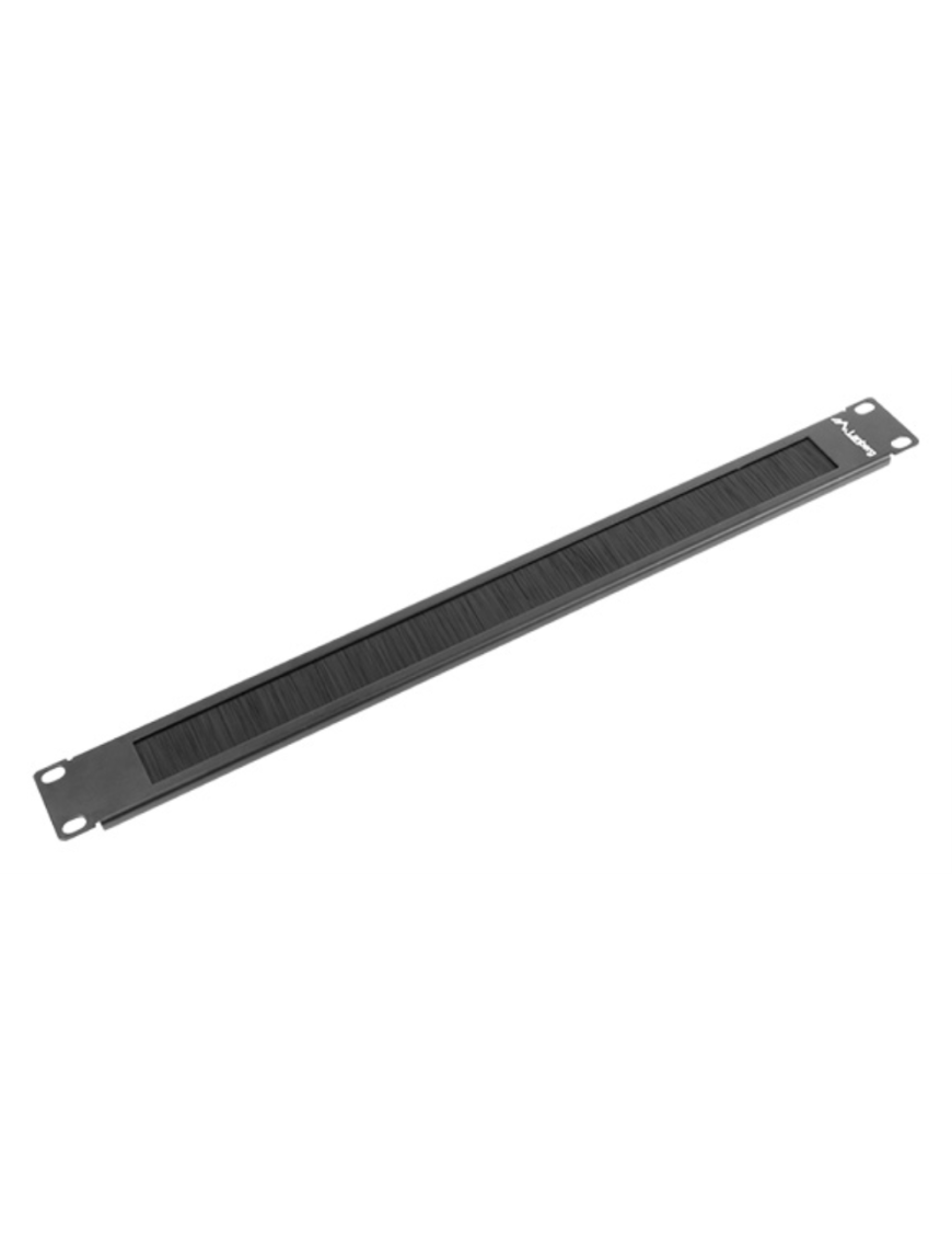 Lanberg AK-1101-B accesorio de bastidor Panel pasacables con cepillo