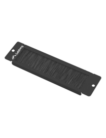 Lanberg AK-1104-B accesorio de bastidor Panel pasacables con cepillo
