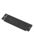 Lanberg AK-1104-B accesorio de bastidor Panel pasacables con cepillo