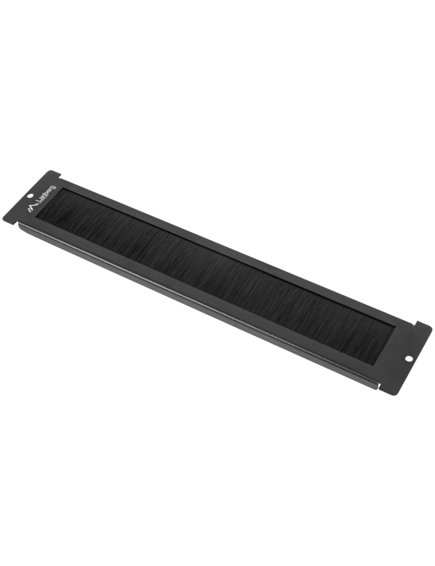 Lanberg AK-1106-B accesorio de bastidor Panel pasacables con cepillo