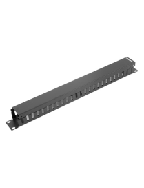 Lanberg AK-1201-B accesorio de bastidor Panel de gestión de cables