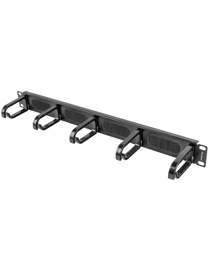 Lanberg AK-1203-B accesorio de bastidor Panel pasacables con cepillo