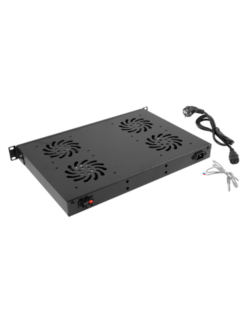 Lanberg AK-1503-B accesorio de bastidor Panel superior
