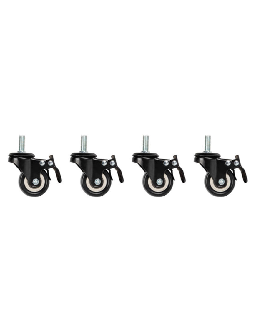 Lanberg AK-1601-B accesorio de bastidor Ruedas giratorias