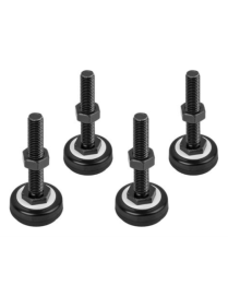Lanberg AK-1602-B accesorio de bastidor Pie de nivelación para rack