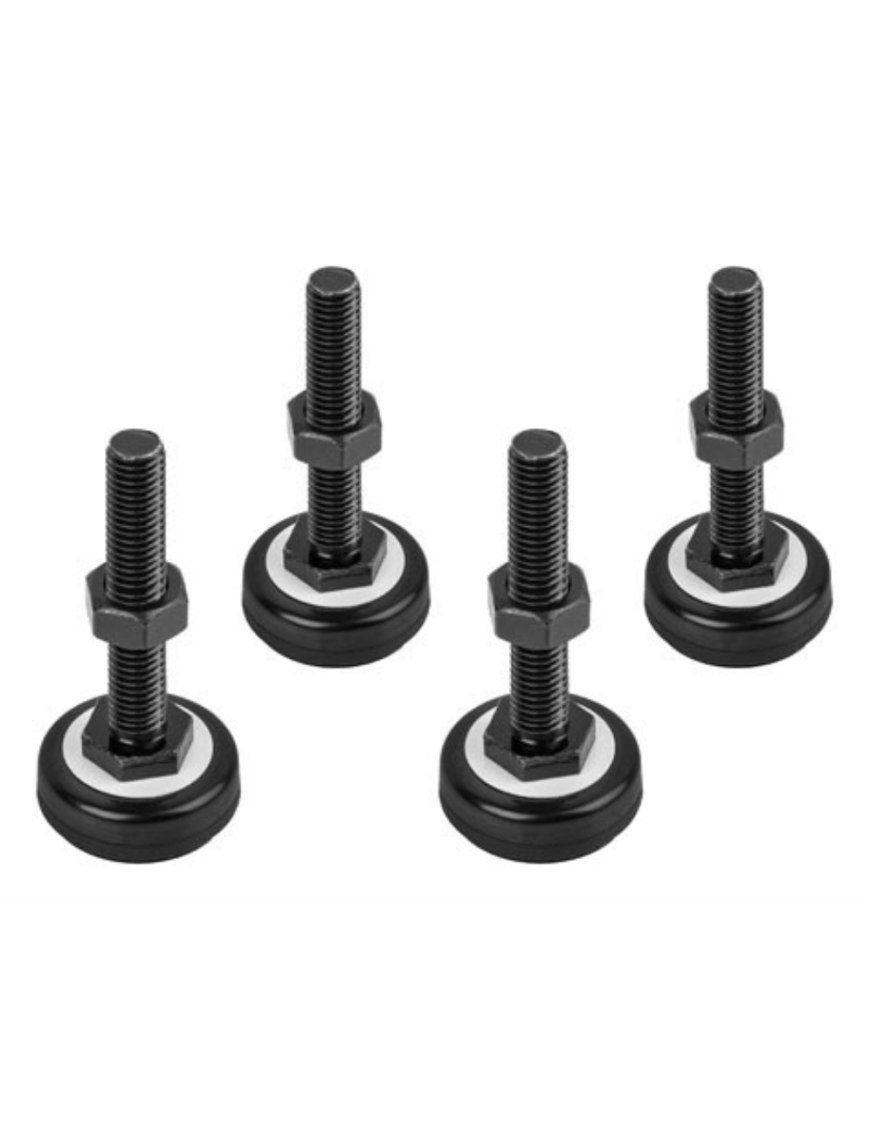 Lanberg AK-1602-B accesorio de bastidor Pie de nivelación para rack
