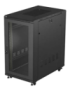 Lanberg FF01-6022-23B armario rack 22U Rack o bastidor independiente Negro