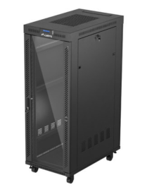 Lanberg FF01-6032-12BL armario rack 32U Bastidor para instalación en suelo Negro