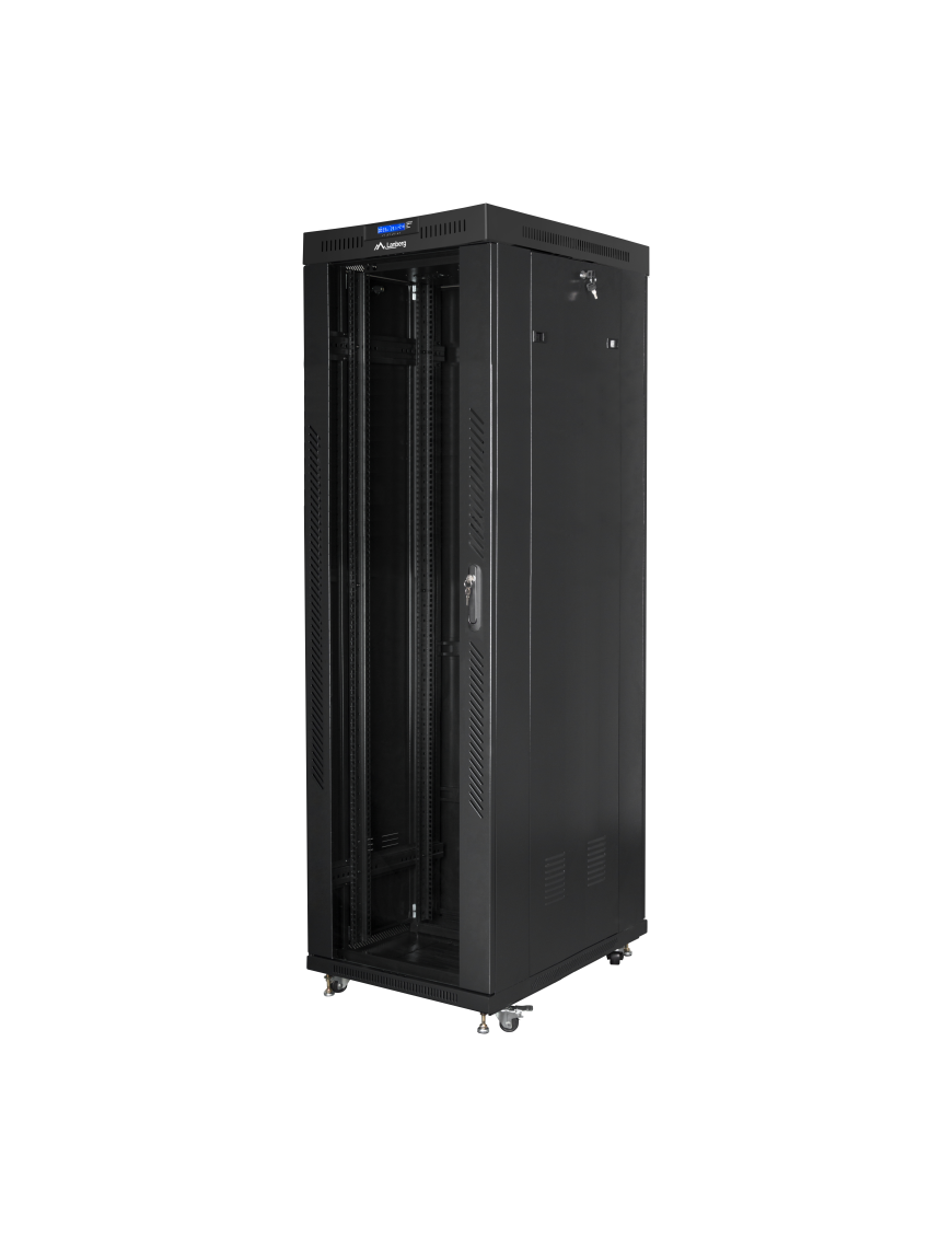 Lanberg FF01-6042-12B armario rack 42U Rack o bastidor independiente Negro