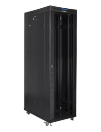 Lanberg FF01-6242-12BL armario rack 42U Rack o bastidor independiente Negro