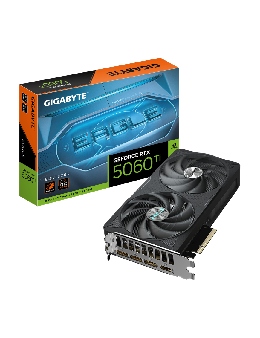 GIGABYTE GeForce RTX 5060 Ti EAGLE OC 8G Tarjeta Gráfica
