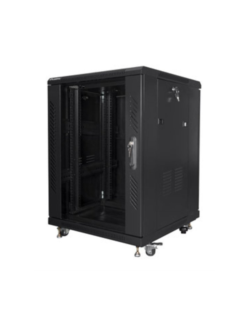 Lanberg FF01-6615-12B armario rack 15U Rack o bastidor independiente Negro