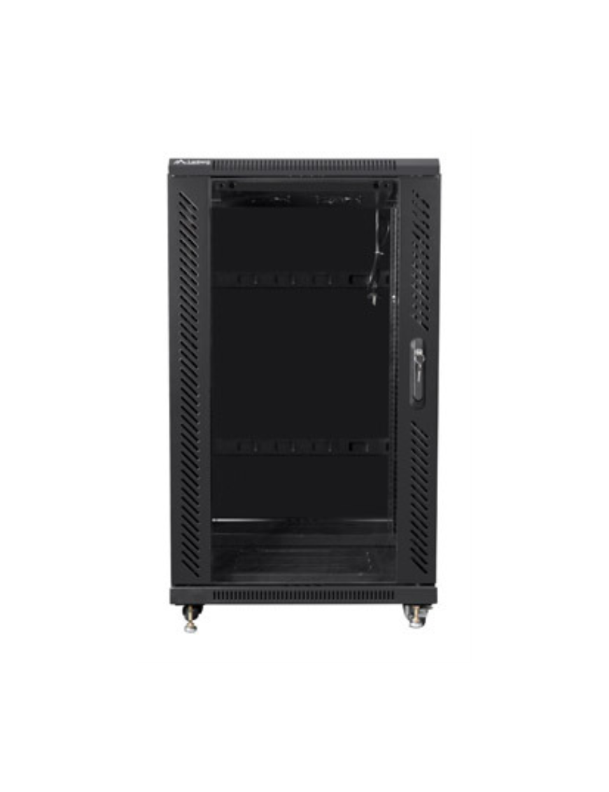 Lanberg FF01-6622-12B armario rack 22U Rack o bastidor independiente Negro