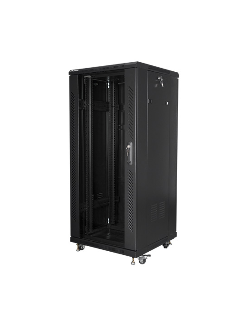 Lanberg FF01-6627-12B armario rack 27U Rack o bastidor independiente Negro