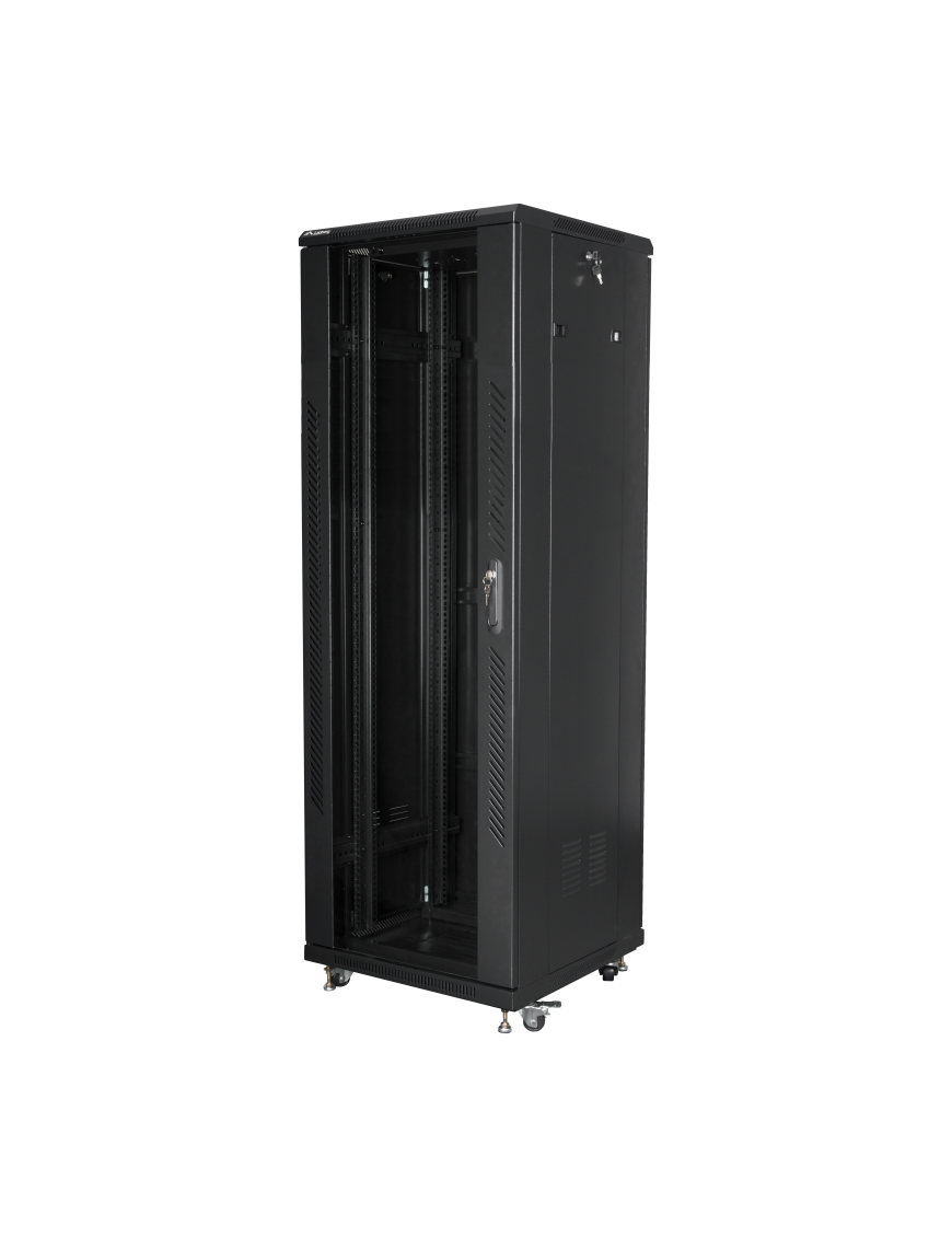 Lanberg FF01-6637-12B armario rack 37U Rack o bastidor independiente Negro