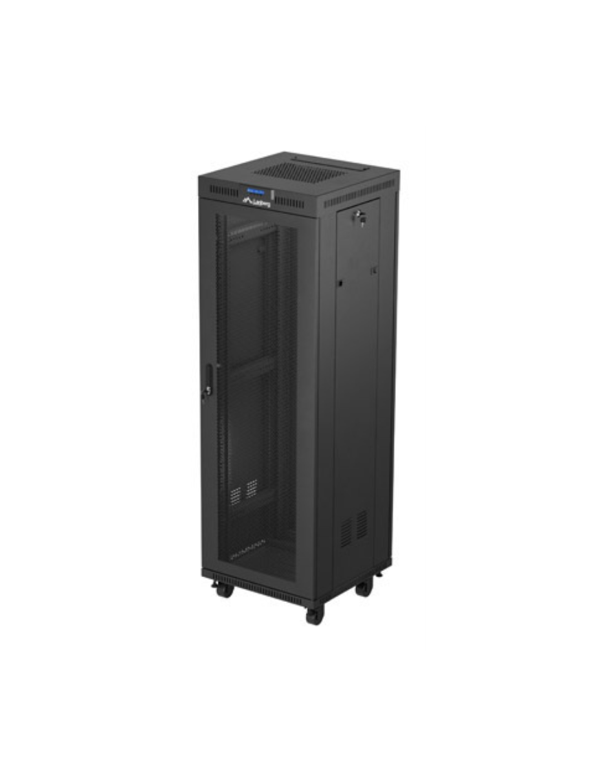 Lanberg FF01-6637-23BL armario rack 37U Rack o bastidor independiente Negro