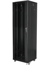 Lanberg FF01-6642-12B armario rack 42U Rack o bastidor independiente Negro