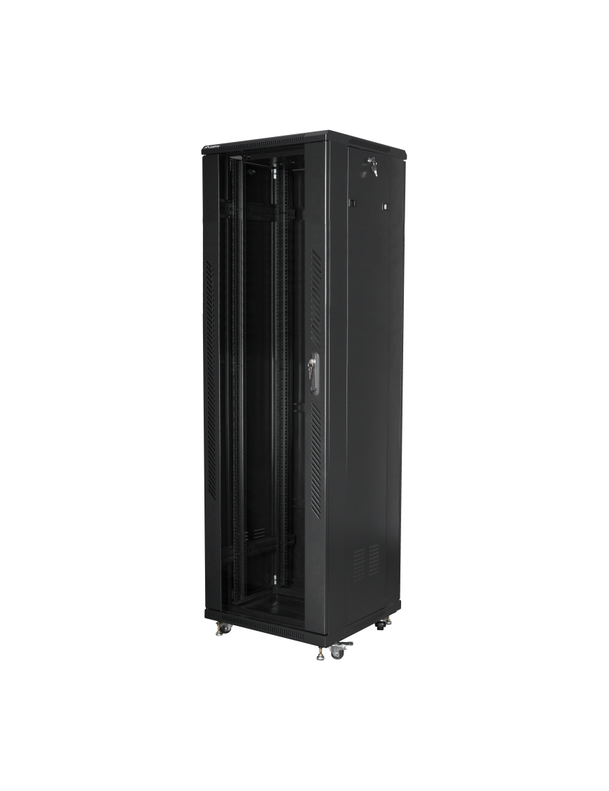 Lanberg FF01-6642-12B armario rack 42U Rack o bastidor independiente Negro