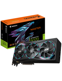 GIGABYTE AORUS GeForce RTX 5070 MASTER 12G Tarjeta Gráfica