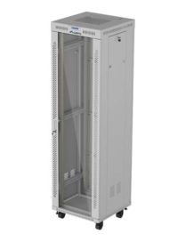 Lanberg FF01-6642-12SL armario rack 42U Rack o bastidor independiente Gris