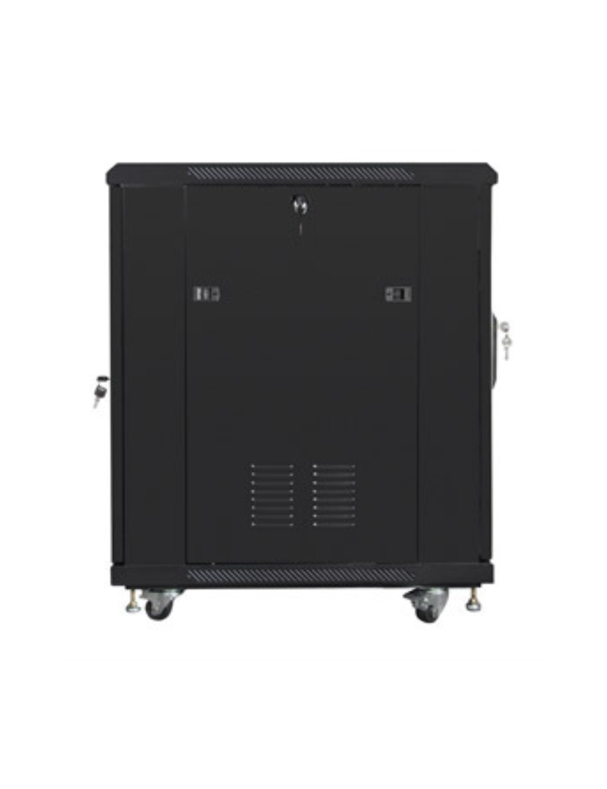 Lanberg FF01-6815-23B armario rack 19U Rack o bastidor independiente Negro